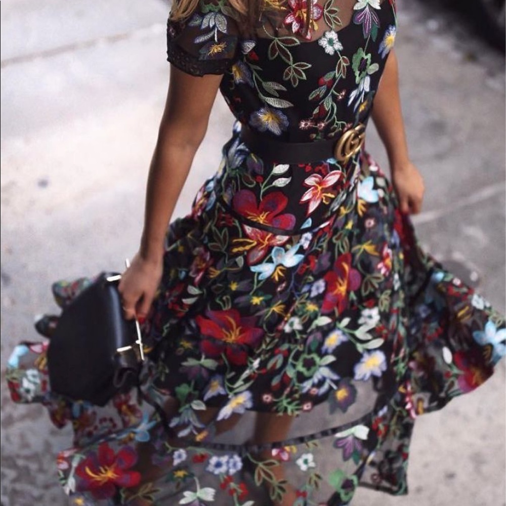 Alice + Olivia floral dress - Picture 8 of 8